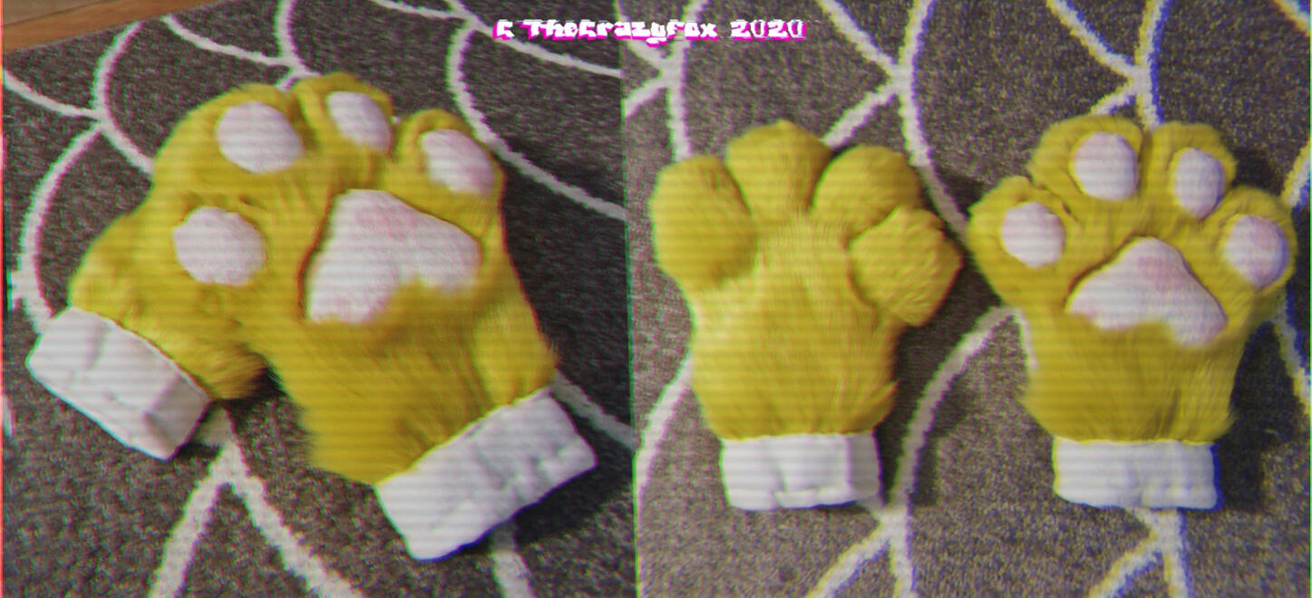 Alex fursuit paws [2020]