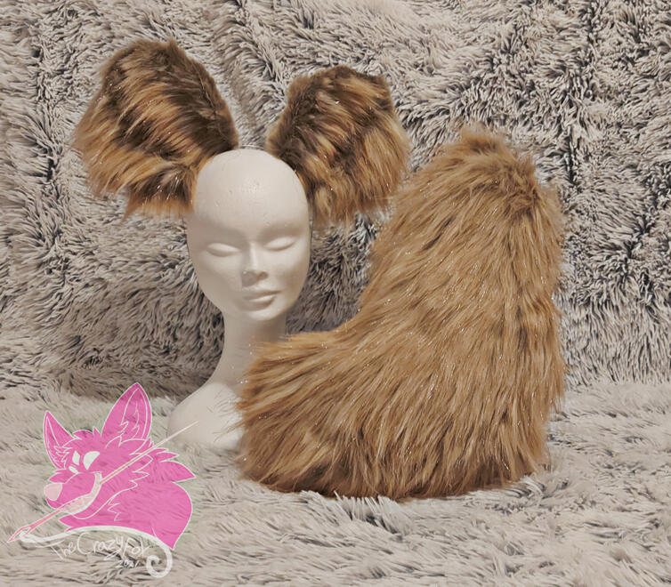 Fursuit ears+tail set [2021]