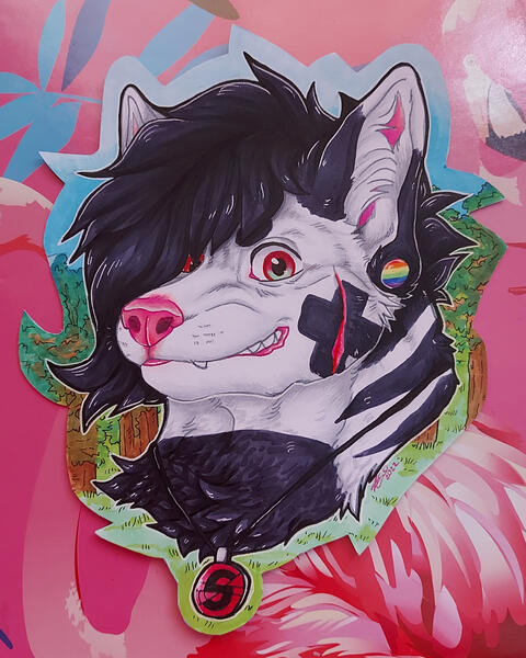 Headshot Character Art [anonymous, Facebook 2022]