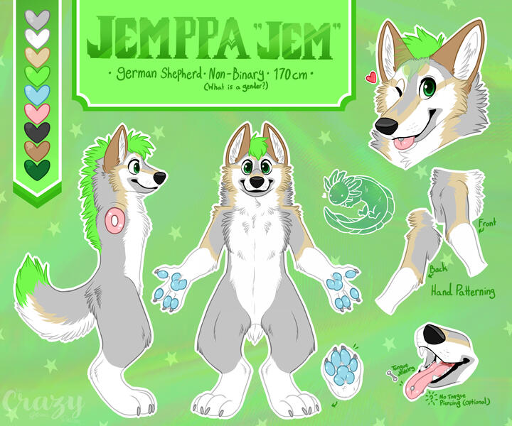 Ref Sheet [jemwuff, Instagram 2022]