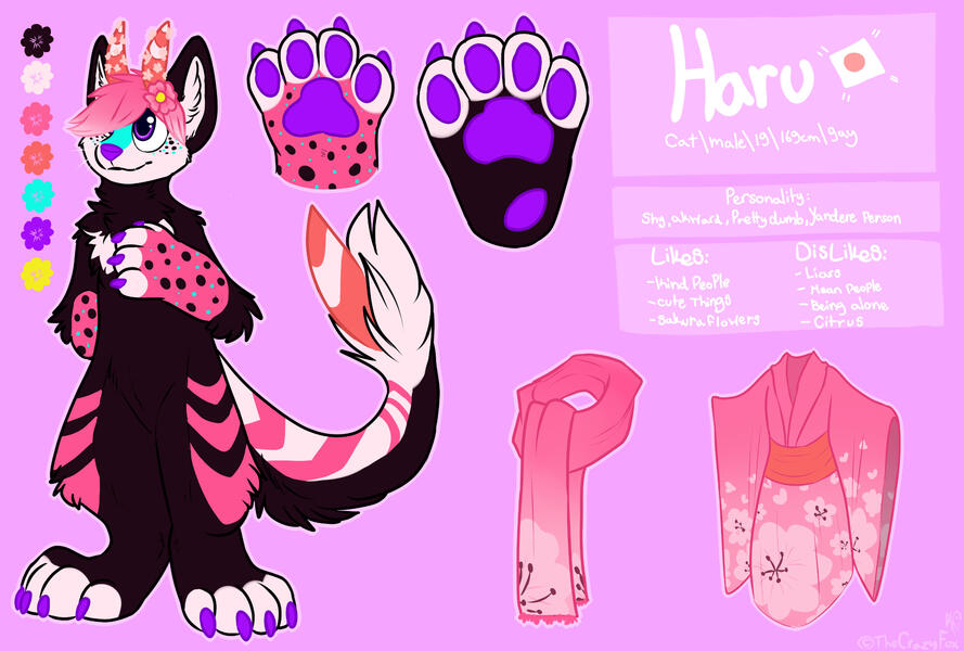 Ref Sheet [anonymous, Discord 2020]