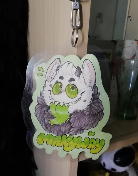 Headshot Badge [doodly_monk, Instagram 2019]