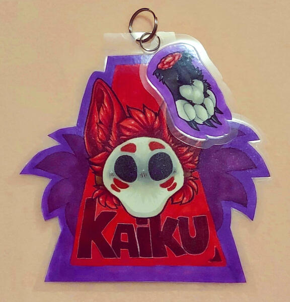 Headshot Badge [hiljainen_kettu, Intagram 2020]