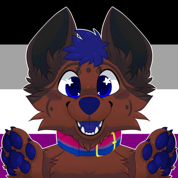 Pride icon YCH 5# [My_fluffylife, Facebook 2021]